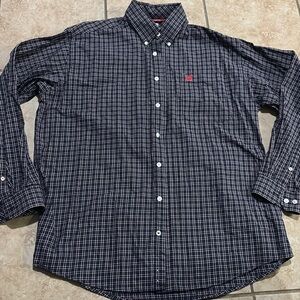Cinch men’s shirt sz M plaid